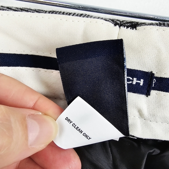 Gap Modern Fit Flare Wool Blend Trousers Herringbone Pattern NWT - Picture 11 of 11